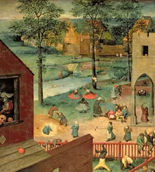 Kinderspiele, 1560 (Detail)